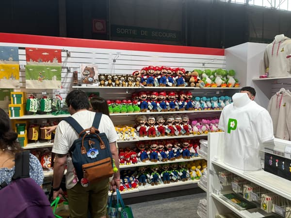 Le pop-up store de Nintendo à la Japan Expo