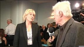 Quand Nadine Morano rencontre Guy Bedos jugé pour l'avoir traitée de "conne"