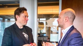 Jean-Noël Barrot et Elon Musk