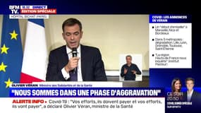 Olivier Véran envisage de placer Paris en zone d'alerte maximale dès lundi "si le franchissement des seuils devait se confirmer"
