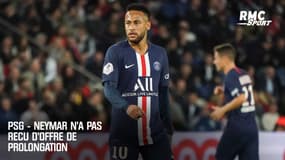 PSG - Neymar n'a pas encore reçu d'offre de prolongation