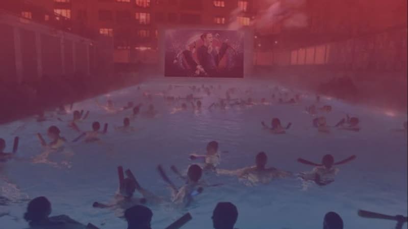 La piscine de la Butte aux cailles propose de suivre le match France-Russie depuis son bassin 