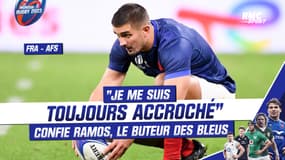 XV de France : "Je me suis toujours accroché" confie Ramos, le buteur des Bleus 