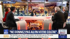 Emmanuel Macron: "Ne donnez pas au FN votre colère"