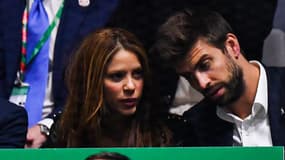Le couple Shakira-Piqué à Madrid lors de la Coupe Davis 2019