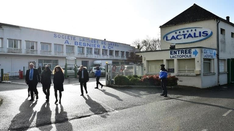 Lactalis, un géant mondial du lait, dont le siège est basé à Laval (France)