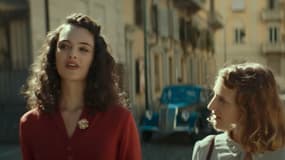 Deva Cassel et Yile Yara Vianello dans le film "Le bel été", en salle en France le 27 novembre 2024.