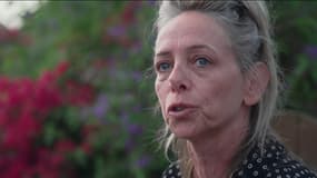 Keren Sharf Schem, la mère de l'otage franco-israélien Mia Schem, en banlieue de Tel-Aviv, le 22 octobre 2023.