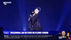 Madonna fait son retour sur scène en pleine forme, trois mois après son hospitalisation