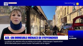 Immeuble fragilisé à Aix-en-Provence: la maire annonce l'évacuation de "deux personnes"