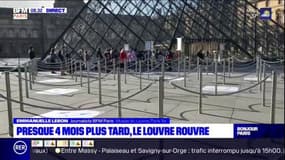 Le Louvre rouvre ses portes ce lundi, les premiers visiteurs de retour au musée