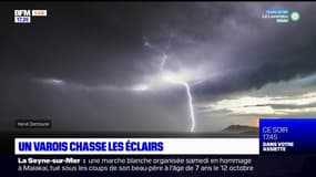 Var: un photographe chasse les orages avec son objectif