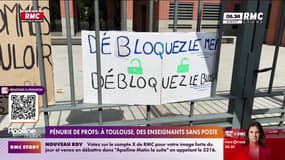 Pénurie de profs : à Toulouse, des enseignants sans poste