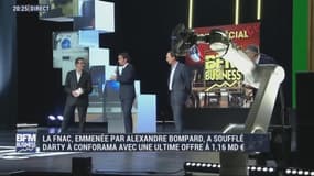 Quand Michel-Edouard Leclerc remettait un prix à Alexandre Bompard, son nouveau concurrent