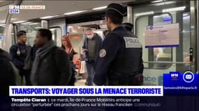 Paris: les usagers des transports sous la menace des attaques terroristes 