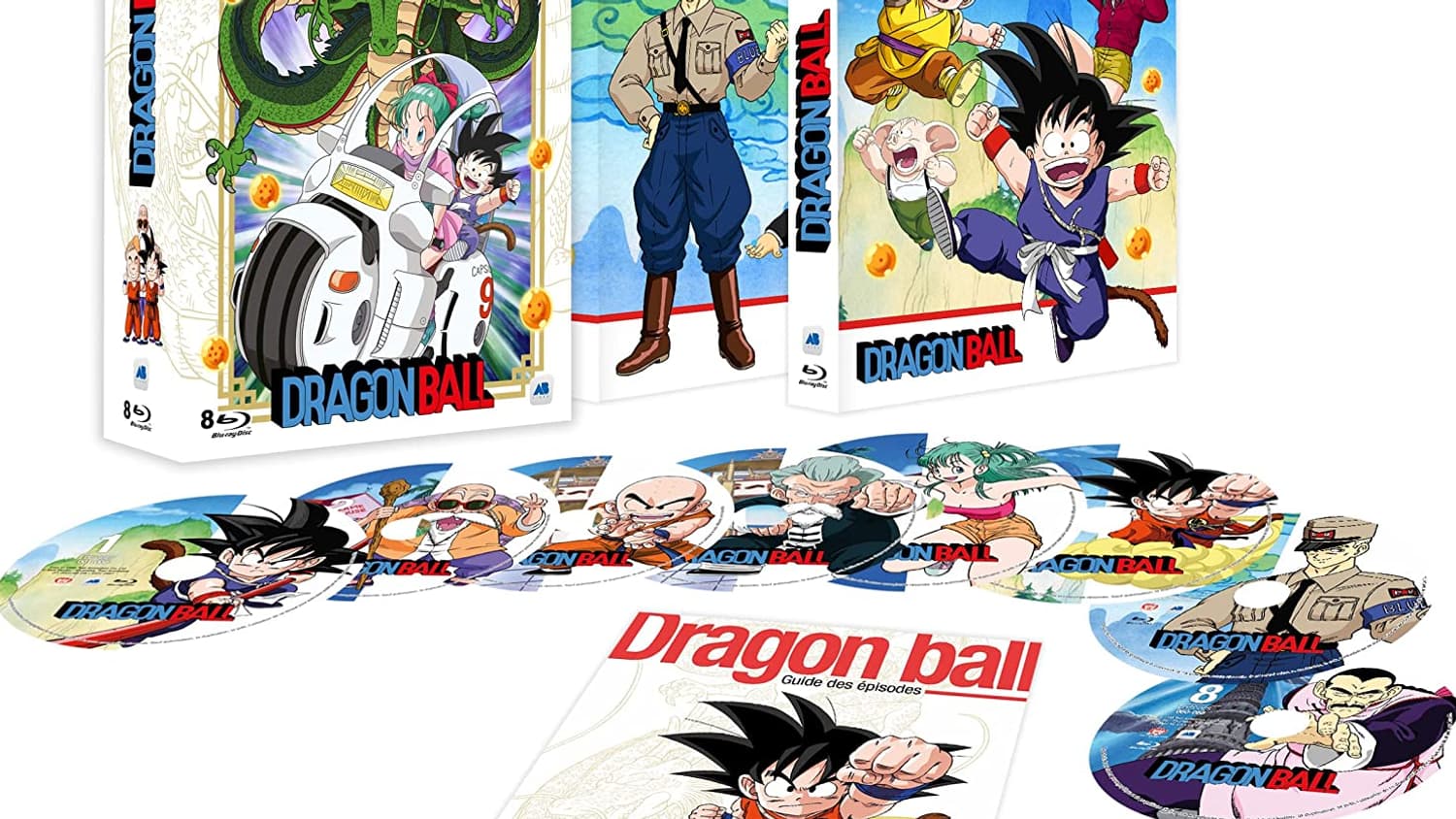 Visuel du coffret blu ray de la série animée "Dragon Ball" Visuel du coffret blu ray de la série animée "Dragon Ball"