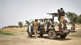 Des soldats maliens en patrouille dans le centre du pays en février 2020