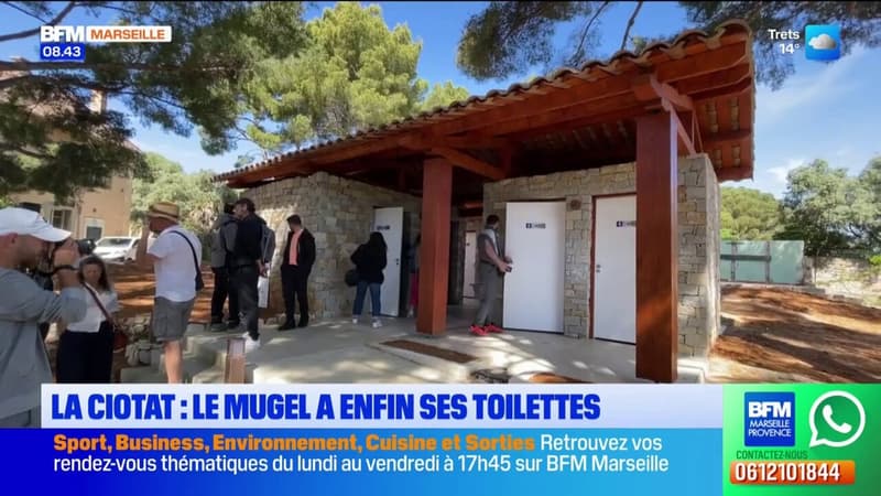 La Ciotat : Le Parc du Mugel a enfin ses toilettes 