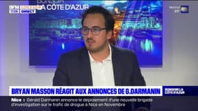 Gérald Darmanin en visite à Nice: la réaction de Bryan Masson aux annonces du ministre de l'Intérieur