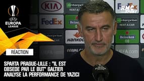 Sparta Prague - Lille : "Il est obsédé par le but", Galtier analyse la performance de Yazici