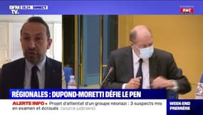 Régionales: Dupond-Moretti défie Le Pen - 08/05