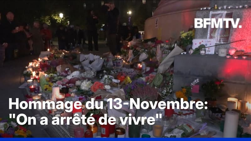 Les images des hommages rendus aux victimes des attentats du 13-Novembre sur la place de la République