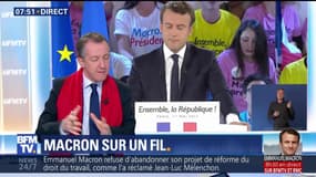 L’édito de Christophe Barbier: Présidentielle: Emmanuel Macron peut-il s'assurer le report de voix de gauche ?