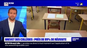 Brevet des collèges: près de 89% de réussite dans l'Académie de Lille