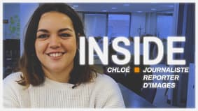 Inside: Chloé Berthod, journaliste reporter d'images à BFM Grand Lille