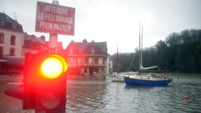 Le port de Saint-Goustan, le 1er janvier 2014.