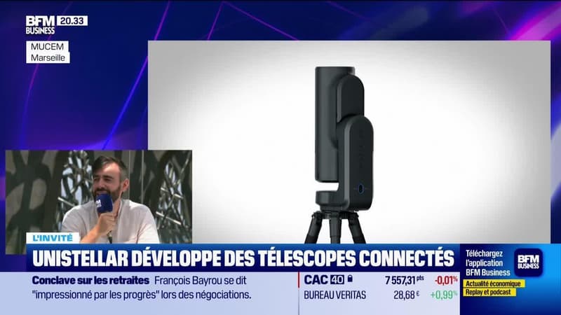 Laurent Marfisi (Unistellar) : Unistellar développe des télescopes connectés - 26/06