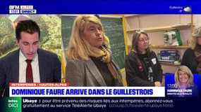 Intempéries dans les Hautes-Alpes: Dominique Faure dans le Guillestrois