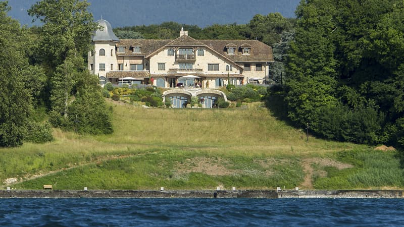 La villa où séjourne Michael Schumacher à Gland en Suisse en 2014