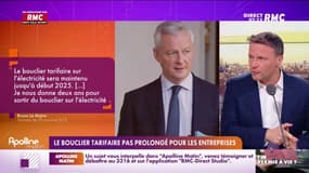 Le bouclier tarifaire pas prolongé pour les entreprises 