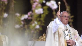 Le pape François, ce dimanche 5 avril, au Vatican.