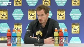 Masters 1000 de Paris-Bercy - Murray : "Sur le court je n'étais plus nerveux"