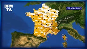 La météo du lundi 22 mars 2021.