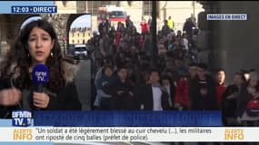 Agression au Louvre : au Printemps, le personnel et des clients se sont réfugiés au fond du commerce, choqués
