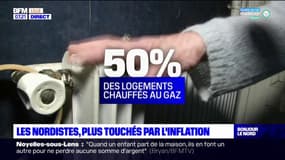 Les Nordistes sont les plus touchés par l'inflation dans la région