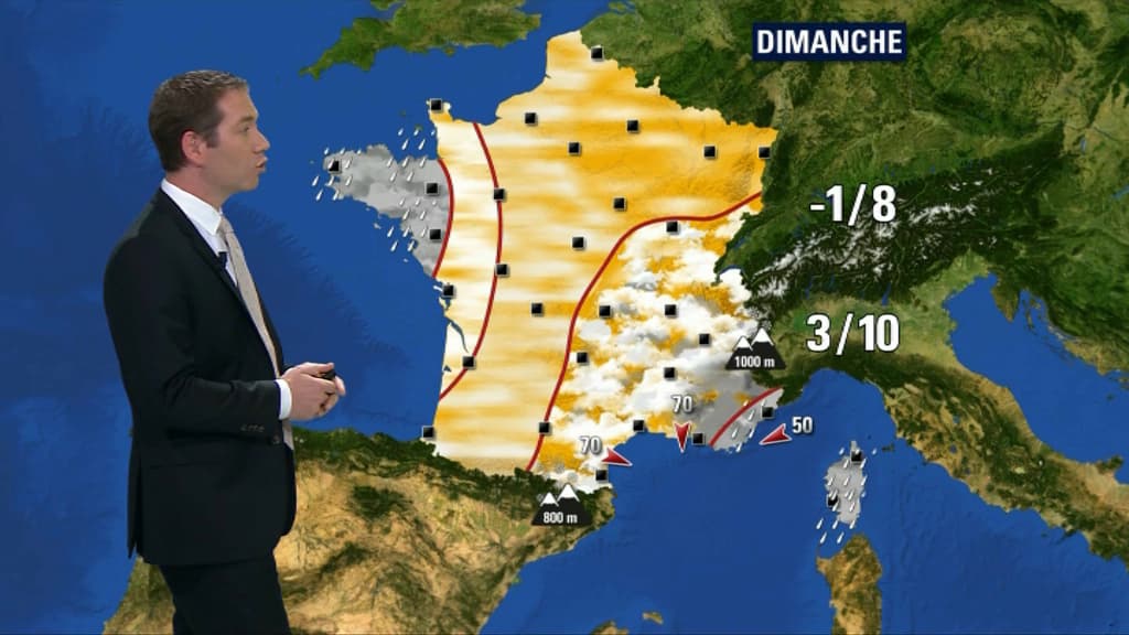 Dimanche, grand soleil presque partout.