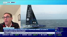 Ronan Lucas (Banque Populaire) : Banque Populaire a choisi de s'associer depuis 35 ans à la voile - 05/01