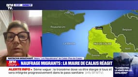 Naufrage d'un bateau de migrants: pour la maire de Calais, "c'est le jour de trop"