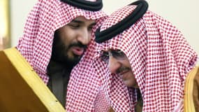 Le ministre de la Défense saoudien et le prince du royaume et ministre de l'Intérieur 