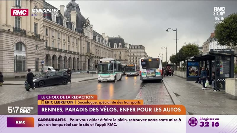 Rennes, paradis des vélos, enfer pour les autos