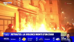 Retraites: la neuvième journée de mobilisation marquée par de nombreux incidents 