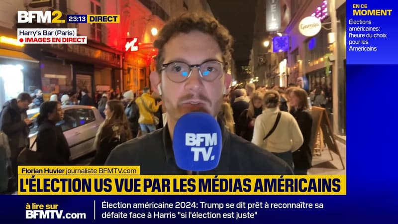 Élections américaines: le Harry's Bar à Paris organise un vote fictif comme à chaque élection présidentielle américaine depuis 100 ans