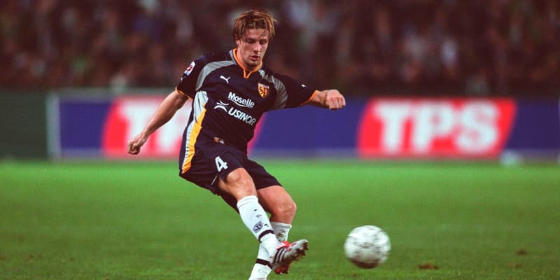 Sébastien Schemmel avec Metz en Ligue 1 en octobre 2000
