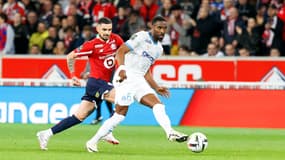Cabella et Garcia lors de Lille-Marseille, le 5 avril 2024
