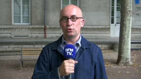 Frédéric Hocquard, adjoint à la mairie de Paris ce vendredi au micro de BFMTV.