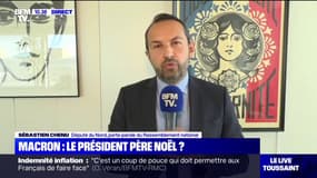 "Indemnité inflation" : une "fausse bonne idée" pour Sébastien Chenu pour qui le gouvernement "a la trouille des gilets jaunes"